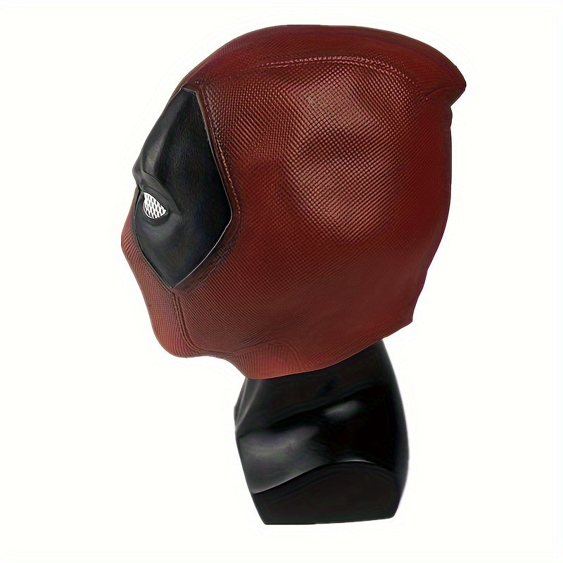 Halloween Deadpool Mask Latex Headgear Deadpool Decoration Christmas Cosplay Mask Headgear, Dress Up Cos