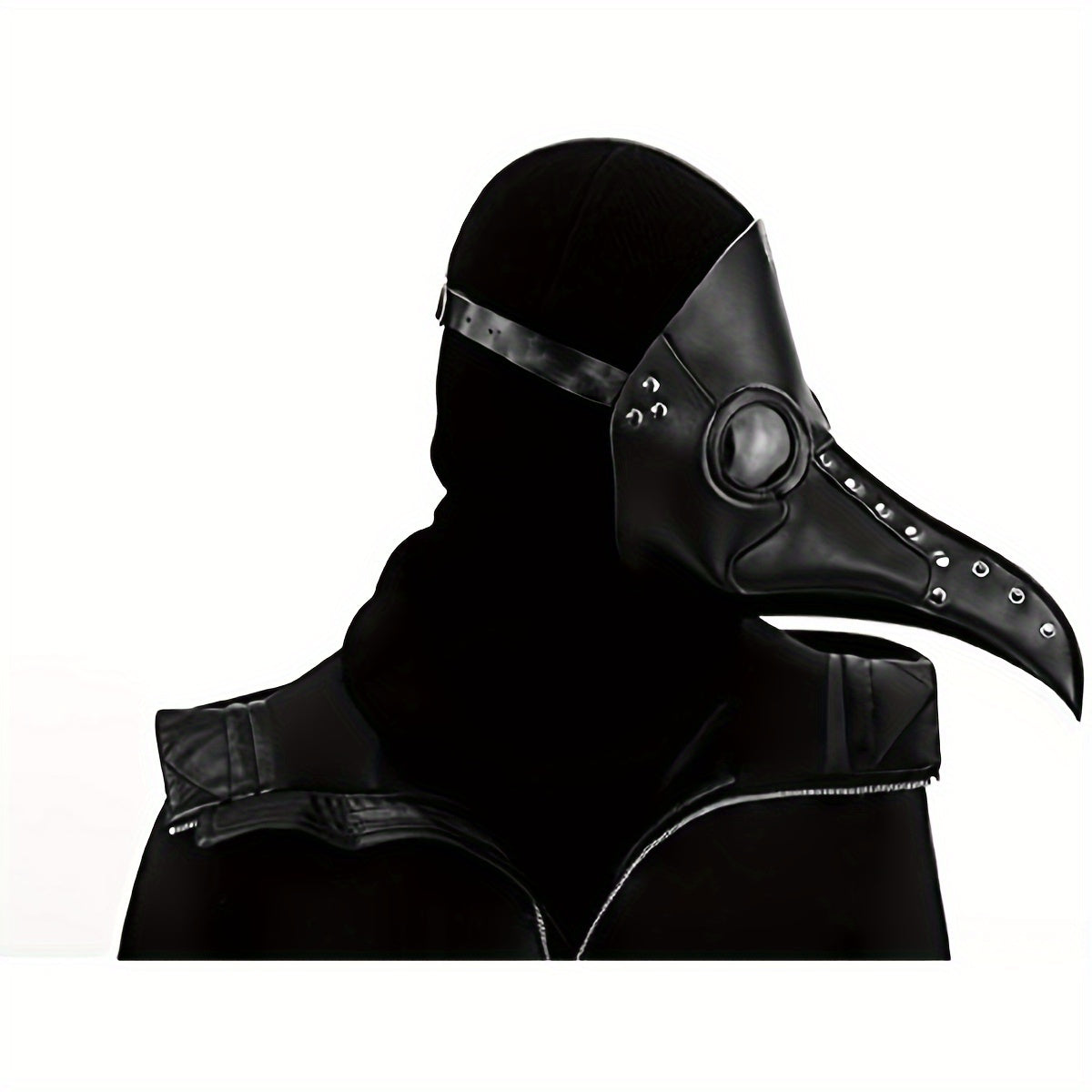 PU Leather Plague Doctor Mask, Halloween Mask Costume Props, Gift for Friend